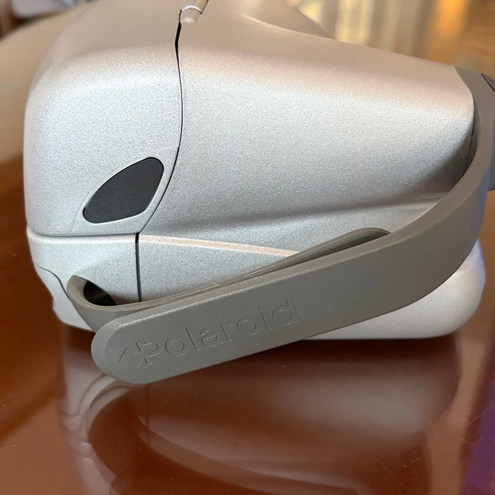 Polaroid Silver Express 600 Instant Film Camera
